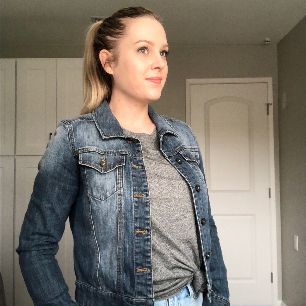 Nordstrom BP Denim Jacket medium wash size M